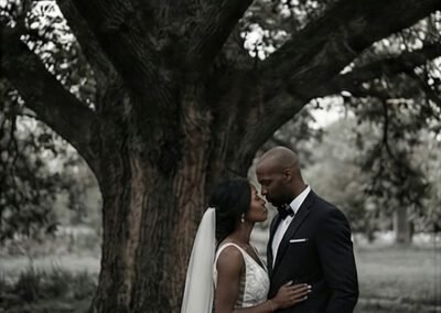 Fine art bridal portraits at The Kampong Coconut Grove.
